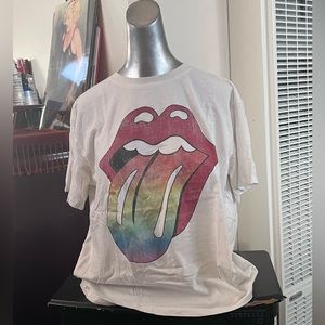 H&M LoGo T-Shirt Rolling Stones